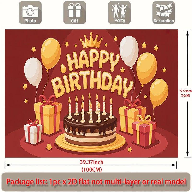 Party Backdrop New Year Flat Weddings Parties Cursive Lettering Birthdays Coming Ceremonies Event Photo Background Front Door Decor