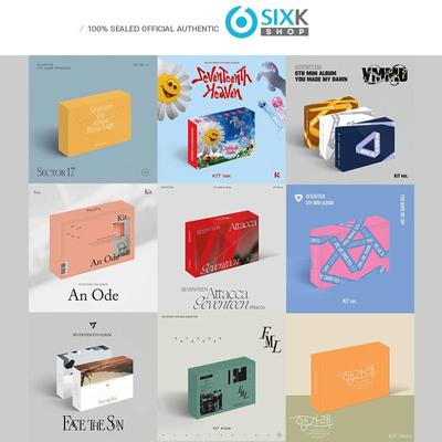 Η Συλλογή SEVENTEEN Τίτλων άλμπουμ (Κιτ ανανέωσης ver)
