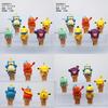 Adorable Ice Cream Pokemon Cos Series Cartoon Figures For Anime Lovers Car Decoration
