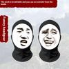 1/2Pcs Bandana Tube Neckchief Gaiter Printed Headgear Cover Head Scarf Headband Funny 3D Seamless Magic Celebrity Face Mask