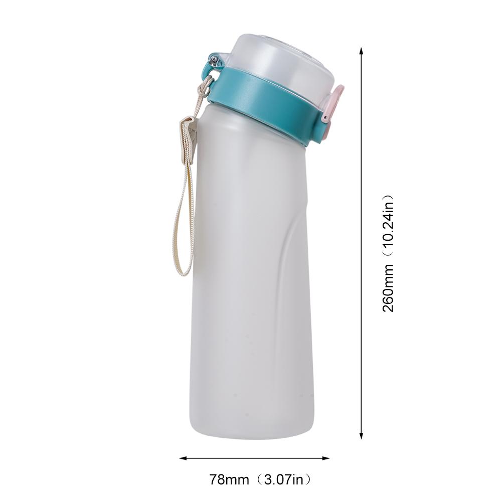 650ML Drinking Bottles Tritan Flavored Outdoor Sport Water Bottle Drink More Water Reusable Cup for Outdoor School Office
