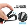 VVKQ9 ABS Glasses Clip Car Sun Visor Card Ticket Clamp Fastener For Mercedes Benz AMG GLE GLS CLS GLC CLA GLA GLK ML C197 R231 W167