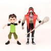 9Pcs/Set 10 Ben Tennyson Four Arms Grey Matter Kineceleran Diamondhead Heatblast Pvc Action Figures For Kids Toys Gifts