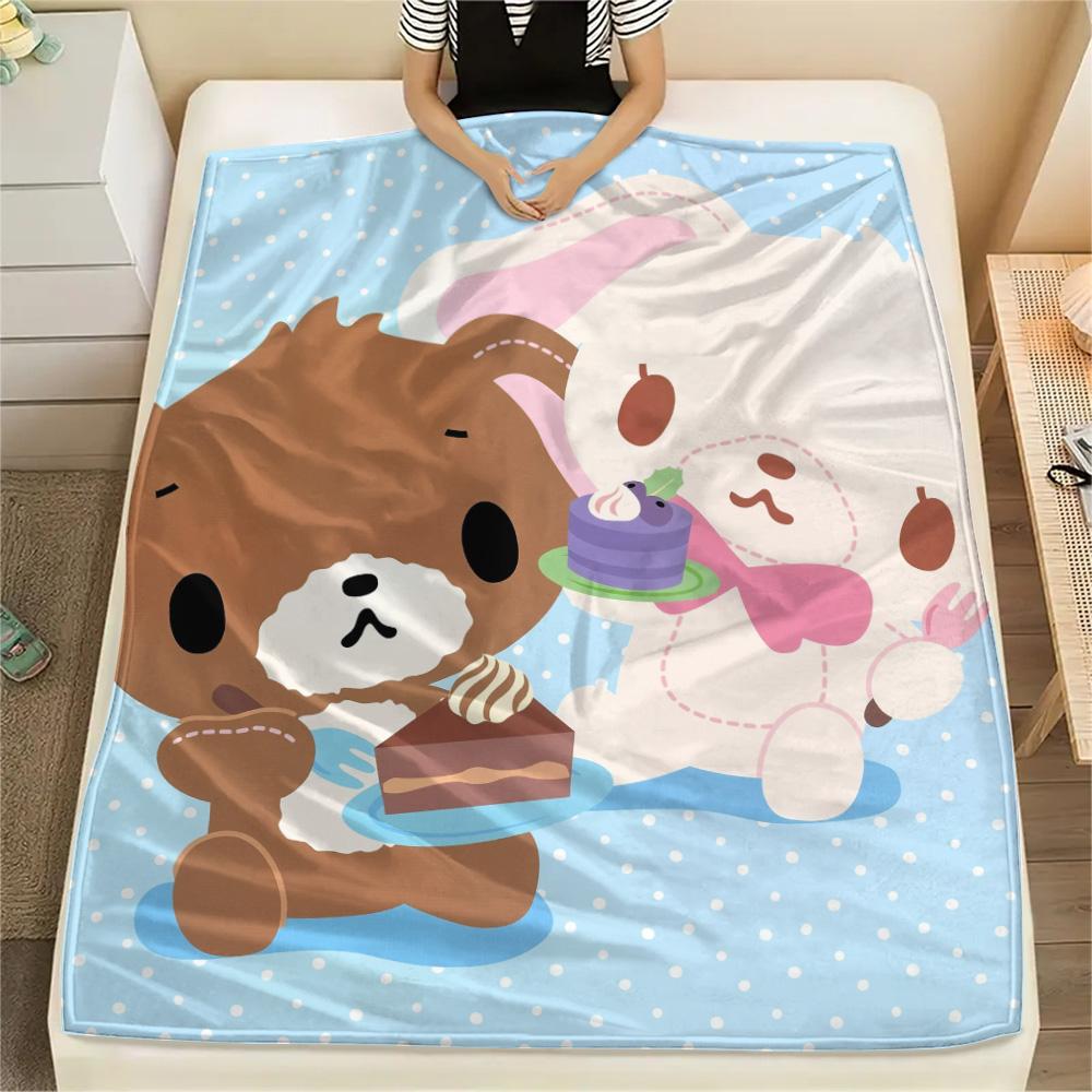 Honey Bonnie Druck Flanelldecke, Hohe Qualität, Bequem für alle Jahreszeiten, Heimdekoration, Wärme und Komfort