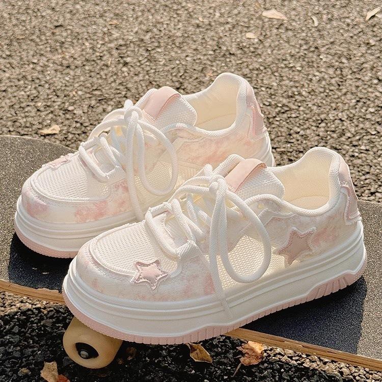 Thick-soled Heightening Silver Dad Shoes, New Spring and Summer Small Casual Sports Children
