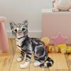 Cute Plush Toy Skin-Friendly Decoration Ornament Stuffed Cat Doll Toys for Kids Teens