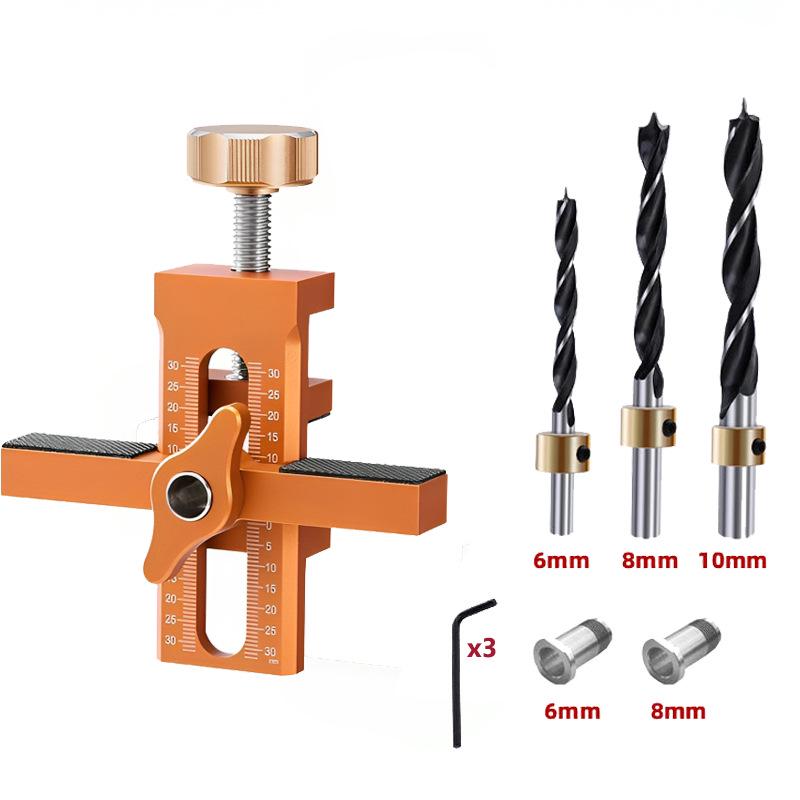 Aluminum Alloy Cabinet Door Positioning Tool for Quick Installation