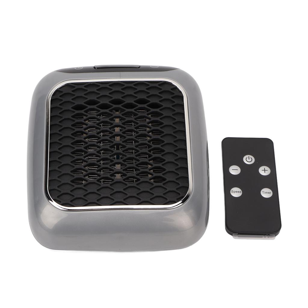 Space Heater Adjust Temperature Flame Resistance Low Noise Electric Heater for Bedroom Office