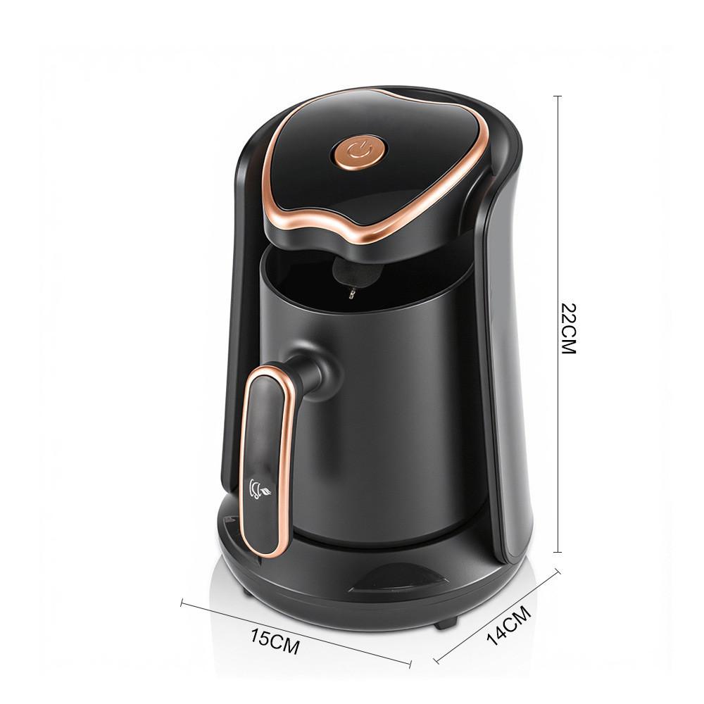Portable Semi Automatic Office Coffee Maker Household Heating Coffee Cup Turkey Electric Coffee Pot