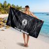 Kenworth Customized Name Text Beach Towel, Soft Absorbent Towel Beach Pool Travel Personal Gift