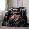 Custom 1pc Gothic Spider Web Blanket, Soft And Comfortable Blanket, Casual Warm, Camping Travel Blanket, Birthday Gift Q912195