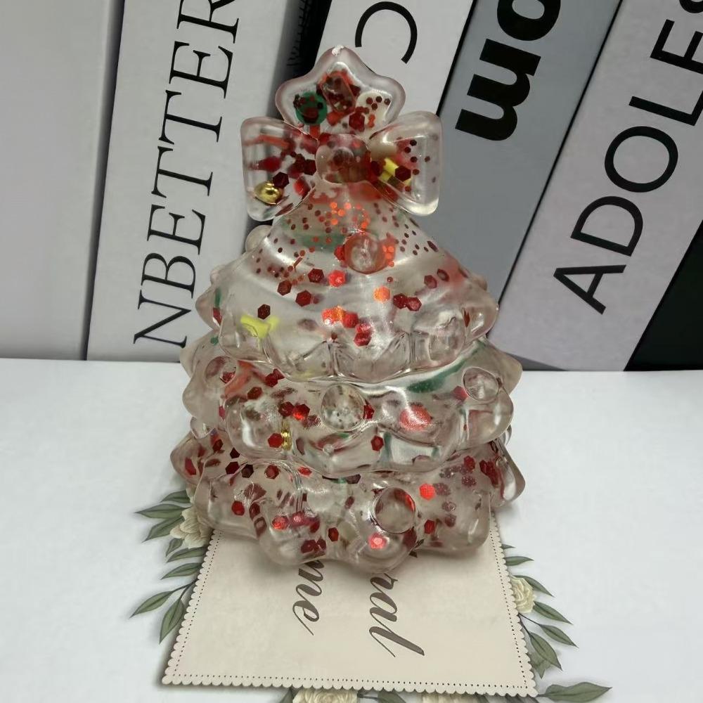 Squeezing Toy Christmas Tree Pinch Santa Claus Snowman Non Rebound Fidget Toy For Adult