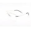 RSINC half rim frame/eyeglass/Spectacle, Optical, For Men And Women, Golden black 53-16-140 NS7053 (TTN -01) L2-Z6UN-9ULH