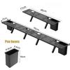 Foldable Computer Monitor Rack TV Set-Top Box Holder Shelf Monitor Screen Bracket Router Remote Stand Storage TV Top Rack Shelf