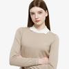[Lacoste] Women's Contrast Collar Sweater AF814E-55N02S