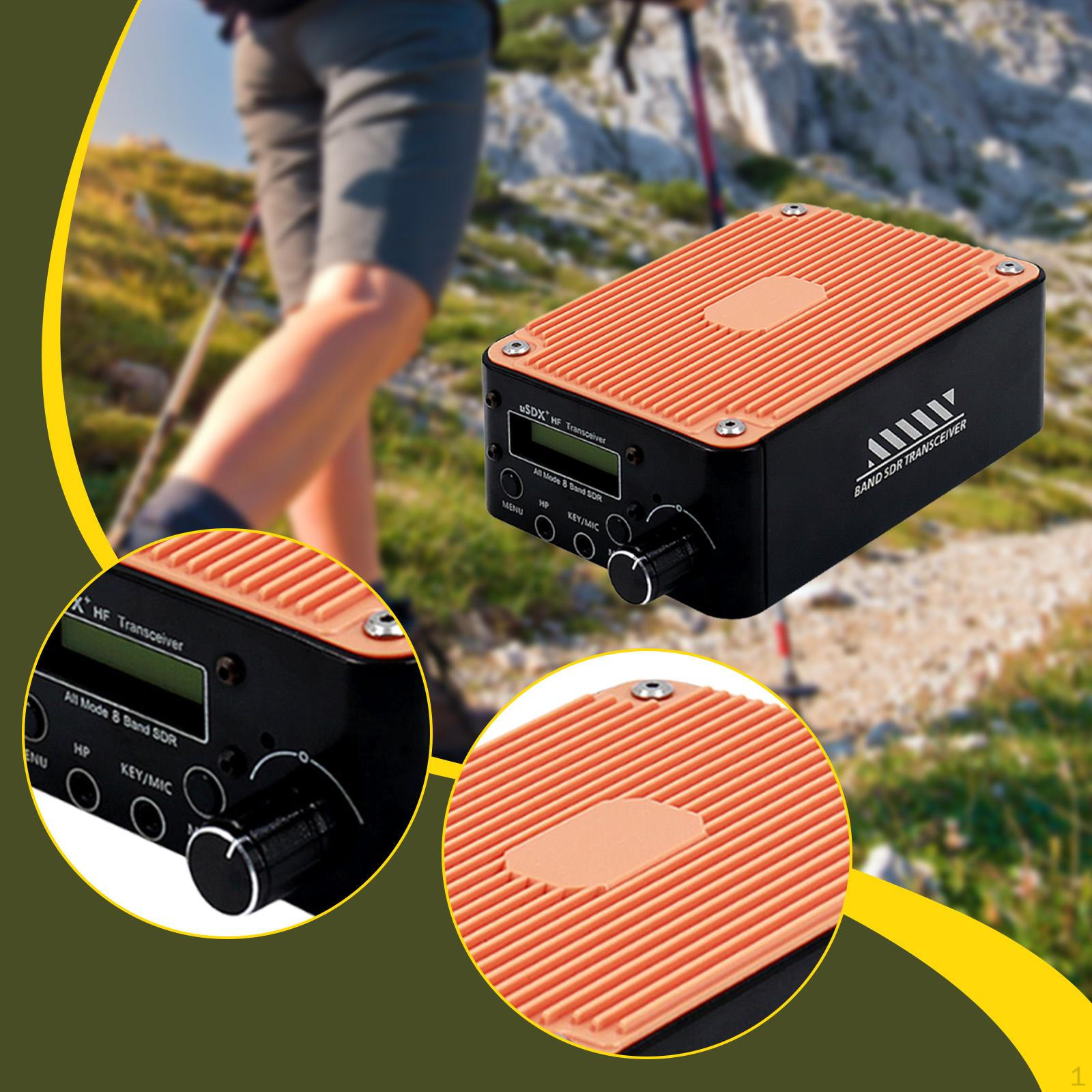 

Трансивер Всережимный Портативный DIY Связь 8-диапазонное Радио