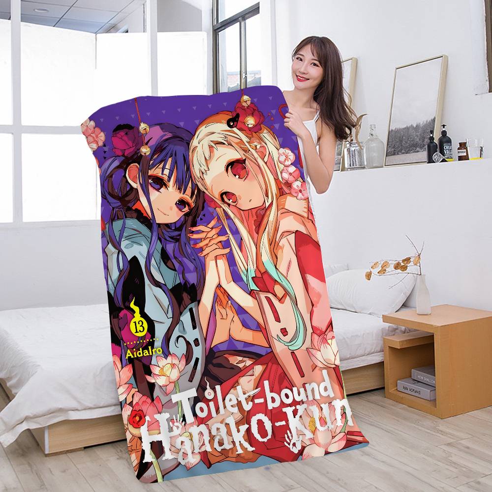 Anime Toilet Bound Hanako Kun Microfiber Printed Beach Towel Mountain Climbing Yoga Beach Swimming Running Absorbent Soft Towel