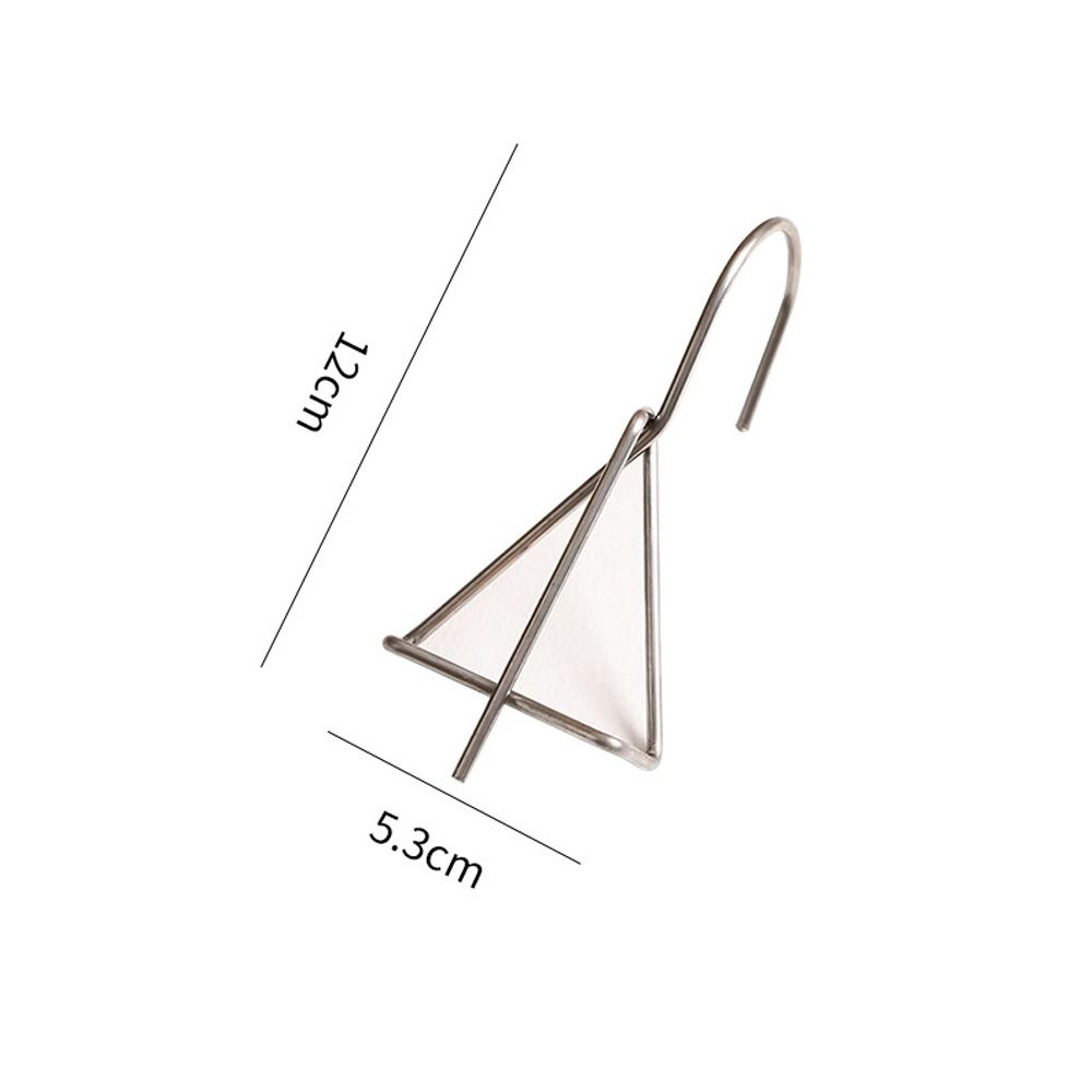 Stainless Steel Terracotta Pots Hangers Triangular Shaped Planter Hanger Indoor Outdoor