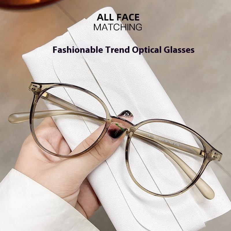 TR90 Ultra-light Frame Myopia Glasses Anti-blue Light No Degree