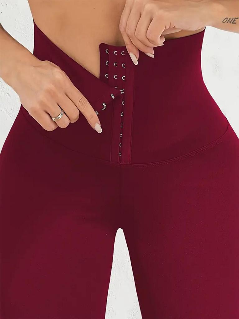 Hohe Taille Skinny Fitness Solide Legging Po Lifting Bauchkontrolle Sexy Leggings Damenbekleidung Sport