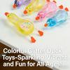 Glitter Duck Squishy Toy, Slow Rising Stress Relief Squeeze Toy For Adults, Fidget Sensory Toys For Anxiety, Party Favors, Birth