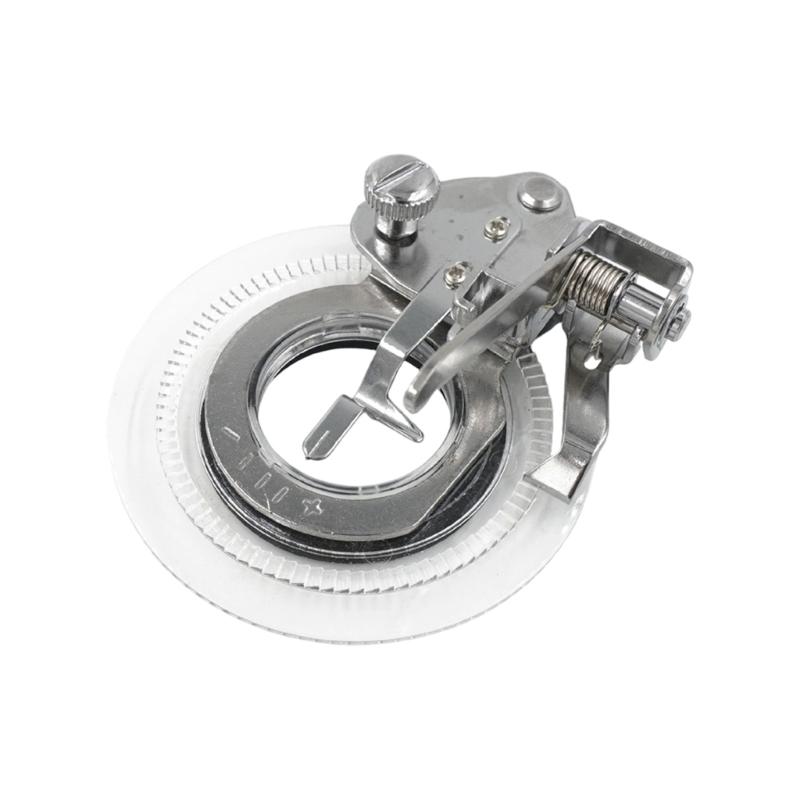 

3700L Round Disk Embroidery Presser Foot For Sewing Machine Heavy Duty Metal Sewing Machine Presser Foot for Stitching 1