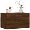VidaXL Wall Cabinet Brown Oak 60x36.5x35 Cm Engineered Wood 830051