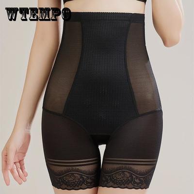 Frauen Hohe Taille Gestaltung Höschen Atmungs Body Shaper Abnehmen Shapers Bauch Unterwäsche Panty Butt Heber Taille Trainer