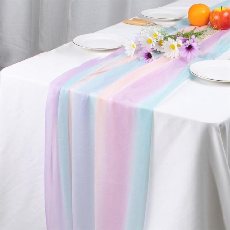 Fade Resistant Colorful Tablecloth Quick Drying Materials Easy Maintenance Portable for Travel Event