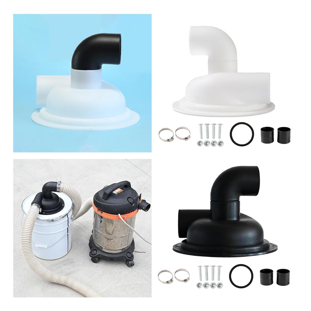 Cyclone Cover for Vacuum Cleaner with Elbow Chipboard Construction Waste Sand