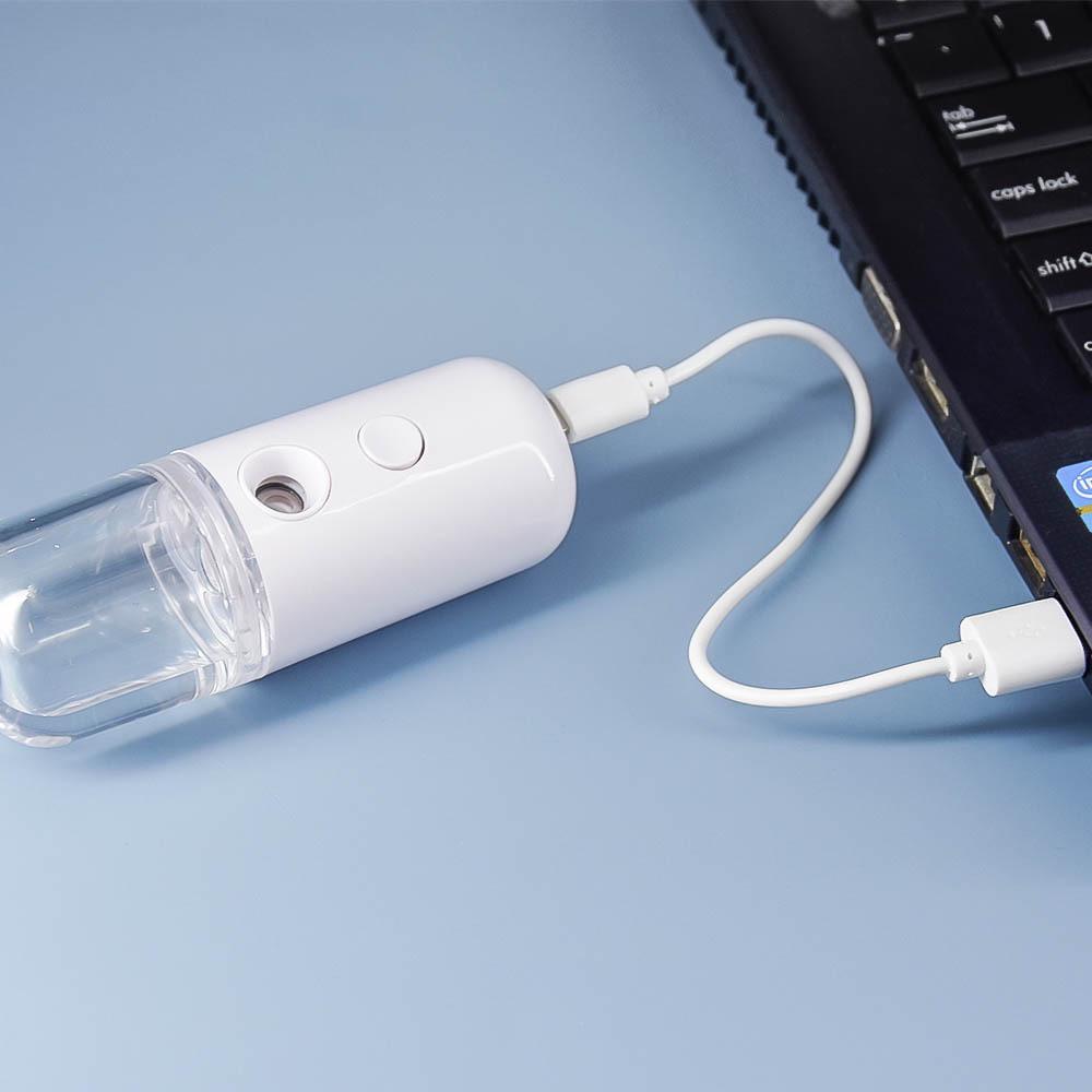 Nano Facial Hydrating Device: Portable Rechargeable Cold Spray Steamer