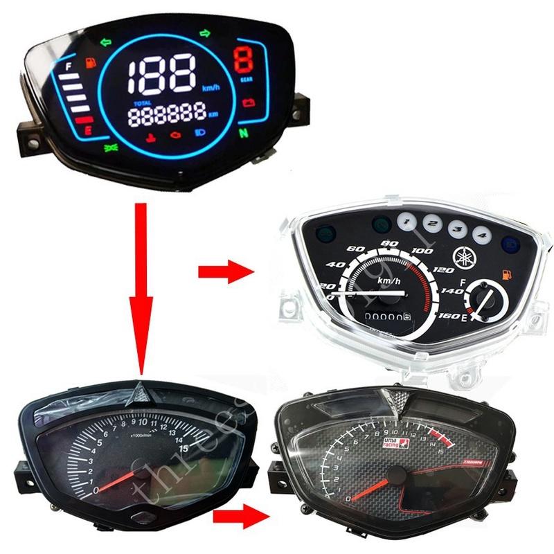 Für marva vip 50 Yamaha crypton 110 CRYPTON X 135 CRYPTON R 135 digitales Messgerät modifiziert Ful LED-Messgerät Geschwindigkeitsmesser Kilometerzähler