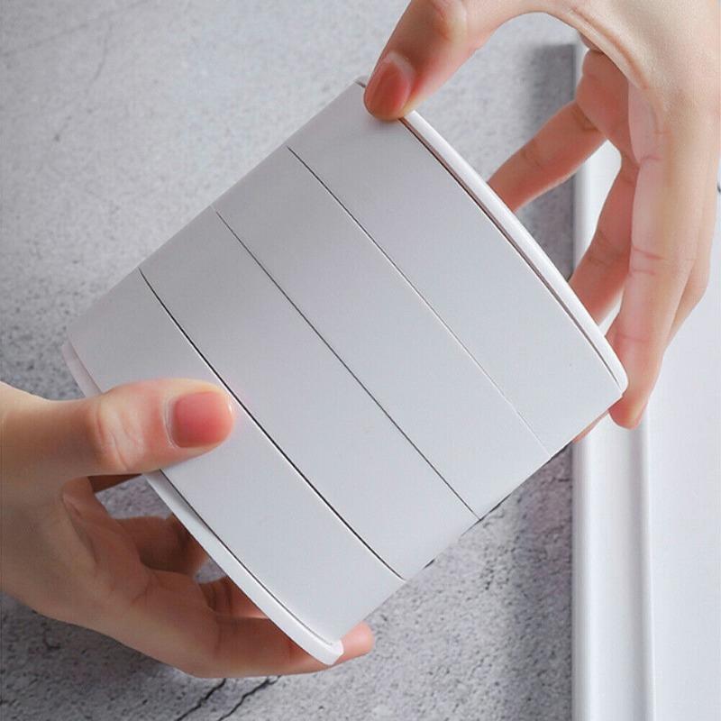 

Вращающаяся шкатулка для драгоценностей, 4-х уровневый футляр для хранения, серьги, браслет, кольца, подарки для девочек, ожерелье, органайзер белый