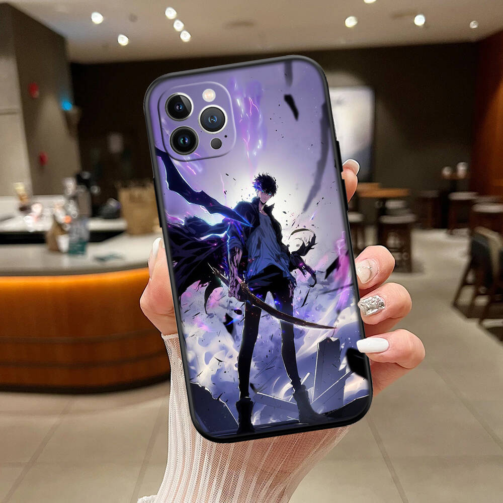 S-Solo L-leveling New Phone Case for iPhone 6 6s 7 8 11 12 13 14 15 16 17 16E XS Pro Max XR X SE Air