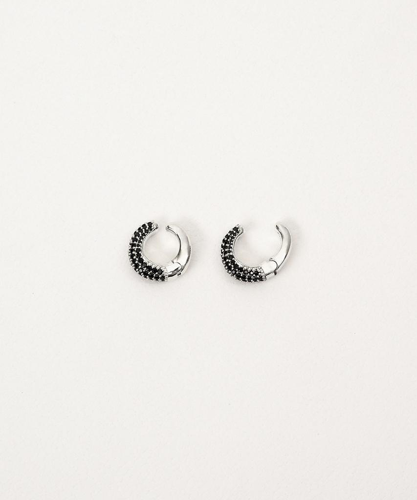 Kodo Black Pave Huggie Cuff