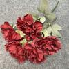 Peony Artificial Fake Flowers Wedding Arch Decorative Silk Flowers Realistic