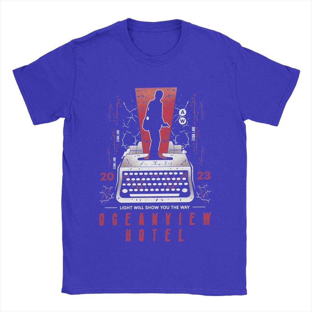 Hipster Dont Write Alan Wake 2 T-Shirt für Herren Rundhals Reine Baumwolle T-Shirts Kurzarm Tees Übergröße Kleidung