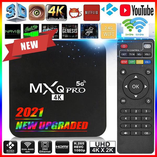 MXQPRO 4K RETIR PLAYER Set-Top-Top Control Remoto Box Caja Smart Media MXQPRO 4K RETIR PLAYER Set-Top-Top Control Remoto Box Caja Smart Media