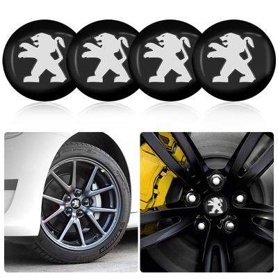 4 tk Auto Embleem Velgede Keskmised Kapslid Auto Tarvikud 308 408 508 RCZ 208 3008 2008 206 207 108 406 407 408 206 207 208 306 307 jaoks