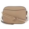 Camera Bag Shoulder Bag 29411 Logo Beige Leather Women Used