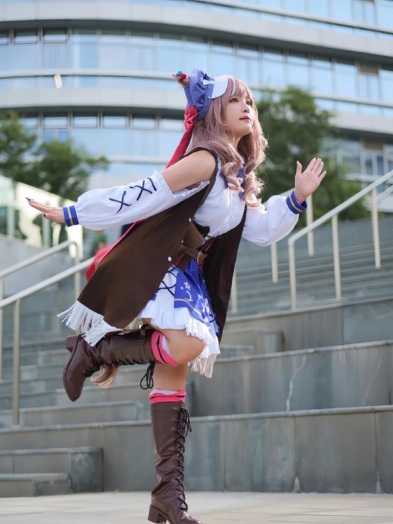 Uma Musume Cosplay Machikane Tanhoiza Cosplay Pampaka Tiltotto Cosplay Uma Musume Cosplay Costume Costume Event Halloween Costume School Festival