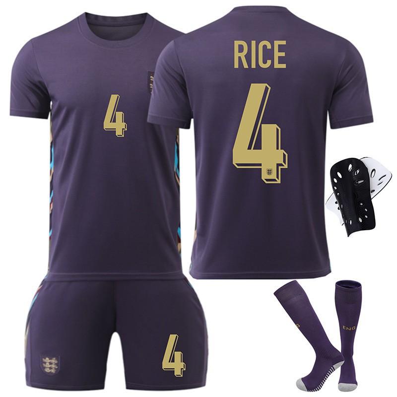 England Auswärtstrikot Nr. 9 10 7 Europapokal Fußballtrikot Erwachsene Kinder Atmungsaktiv Schnelltrocknend Set