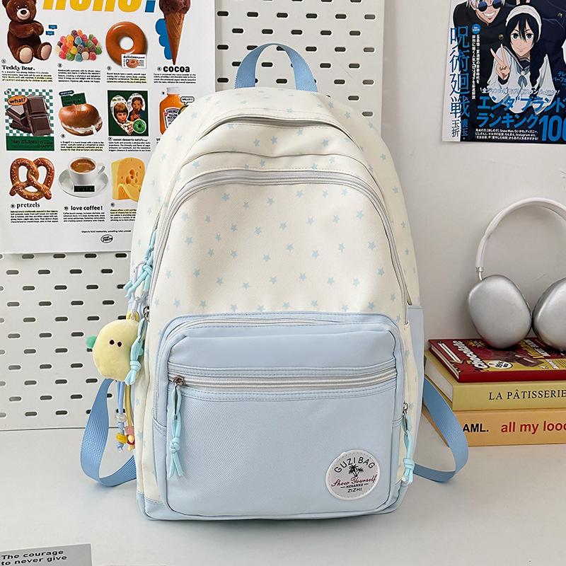 Large-capacity Backpack  New Type of Campus Casual Backpack  Simple and Versatile for High School Students  Student Computer Bag  Student Schoolbag