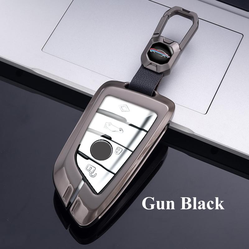 

Металлический чехол для ключей от автомобиля, брелок для BMW F20 F30 G20 F31 F34 F10 G30 F11 X3 F25 X4 I3 M3 M4 1 3 5 F20 G20 X1 X5 G05 X6 X7 G11 F15 F16 G01 G02 F48 A Style чёрный