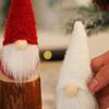 Faceless Gnome Doll Hanging Christmas Dwarf Ornament Festive Christmas Gnome Ornaments Plush Faceless Dolls Cheerful Holiday