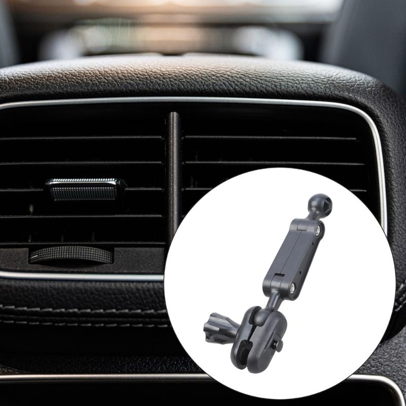 Universal 360 Degree Rotating Extension Arm Suitable For 17mm Dashboard Phone Holders Stand Car Vent Mounts Accessories