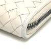 BOTTEGA VENETA 114076 Intrecciato Long wallet Zip Around Long Wallet
