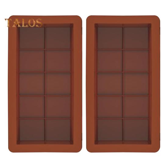 1/2 szt. Duża głęboka forma do czekolady Silikonowe foremki do cukierków na nadziewane batoniki Bez BPA Łatwe do czyszczenia Wysoka tolerancja temperatury Domowe artykuły do produkcji czekolady