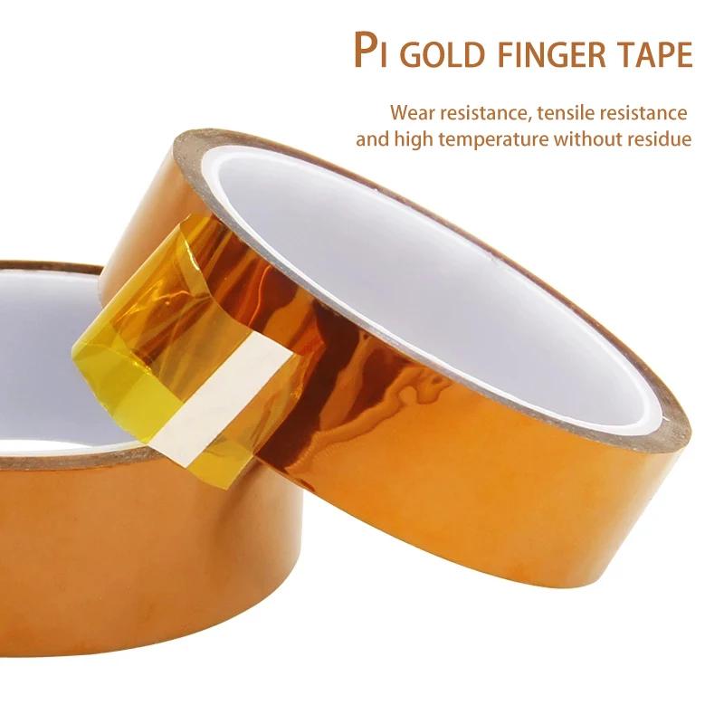 30m Varmebestandig Kapton Tape – Polyimidisolasjon for Litiumbatterier, Elektronikk og Lodding
