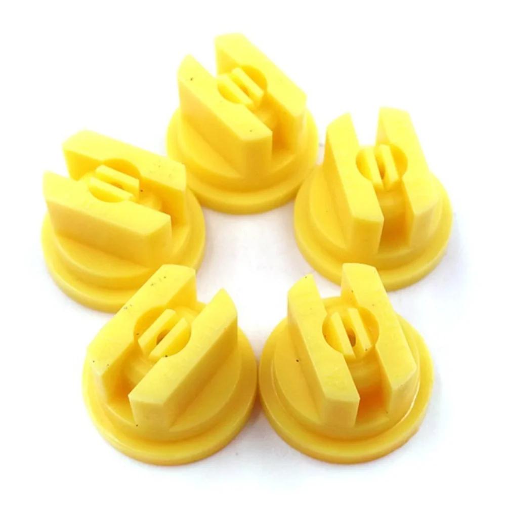 20PCS Agriculture Pesticide Spray Boom Jet Nozzle Tip High Pressure Flat Fan Shape Knapsack Sprayer Nozzle Angle110 Plastic